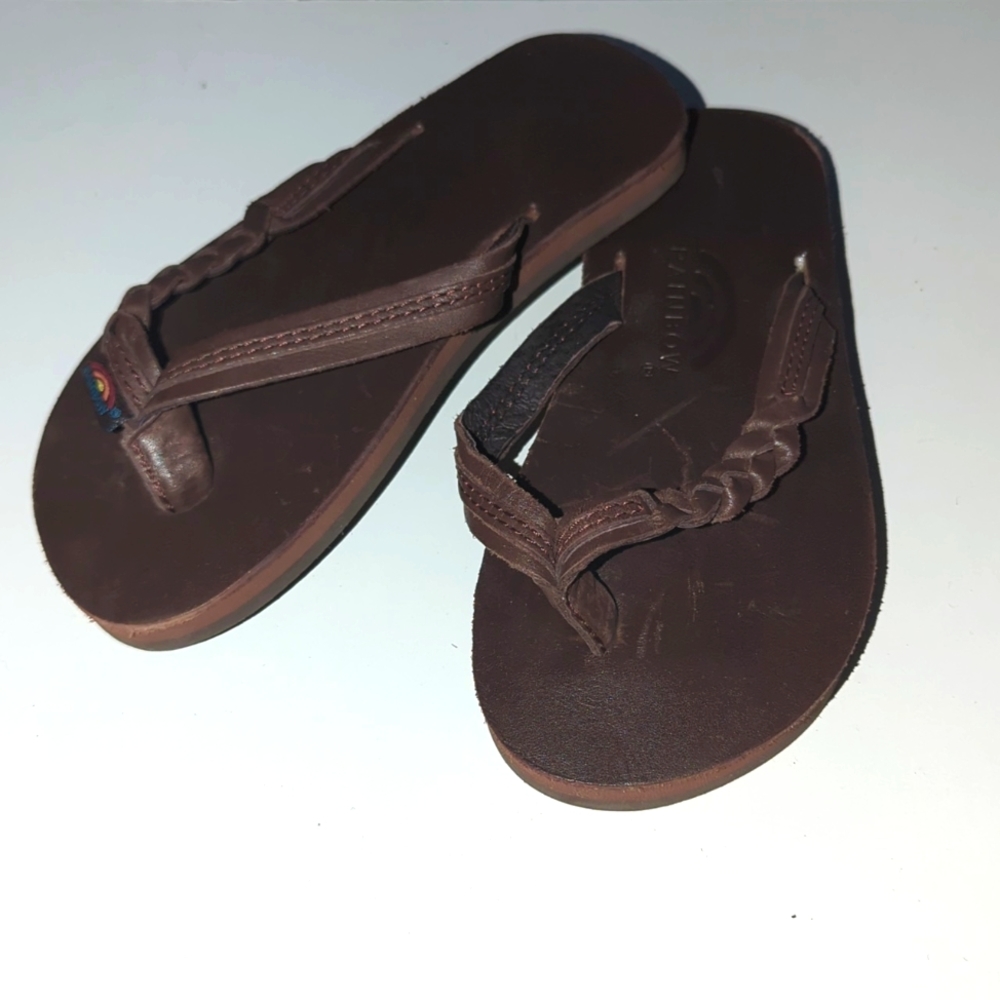 Children's Rainbow flip flop sandals